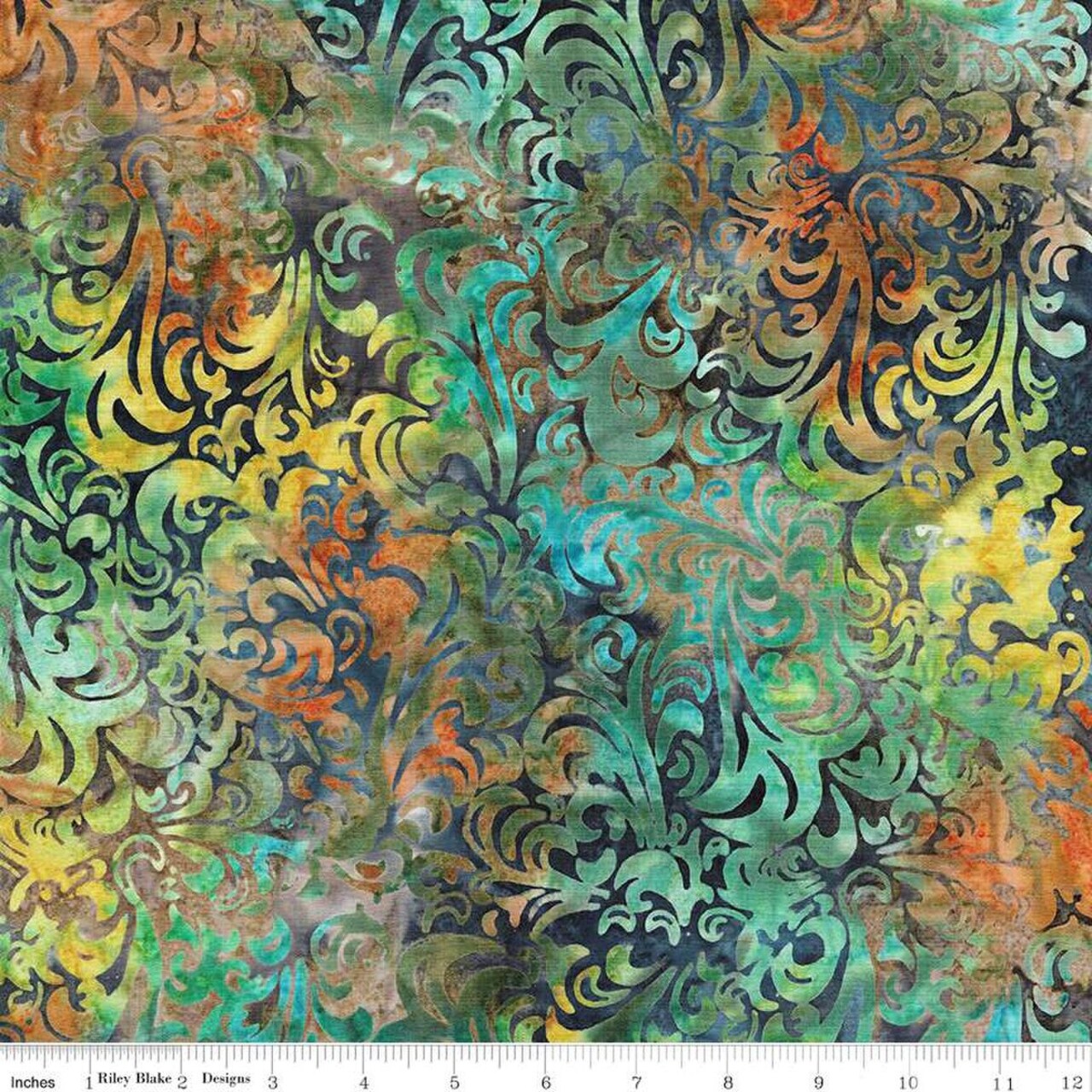 Fabric Riley Blake Pebble Pastiche Twirl & Swirl Elemental Batiks by the Quarter Yard BT21900-164